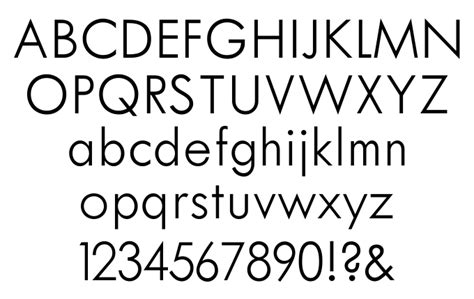 Twentieth Century Daylight Fonts