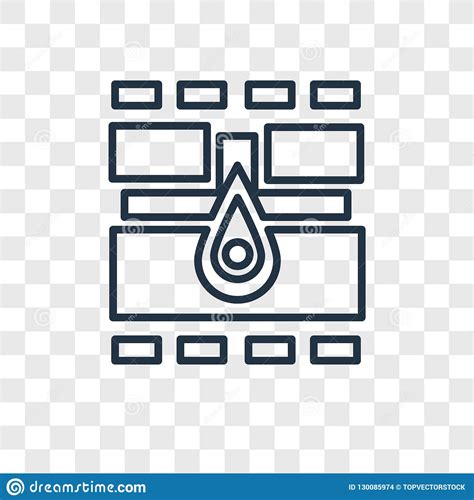 Icono Linear Del Vector Del Concepto Del Mapa Aislado En Backgroun