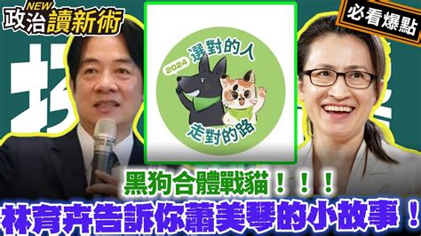 台灣好聲茵黑狗戰貓強勢搭檔 不為人知的蕭美琴首度曝光 YouTube