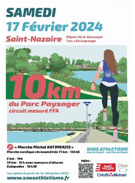 Km Du Parc Paysager Saint Nazaire Timepulse