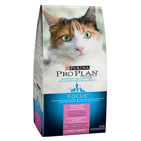 Purina® Pro Plan® Focus Sensitive Skin And Stomach Cat Food Lamb And Rice