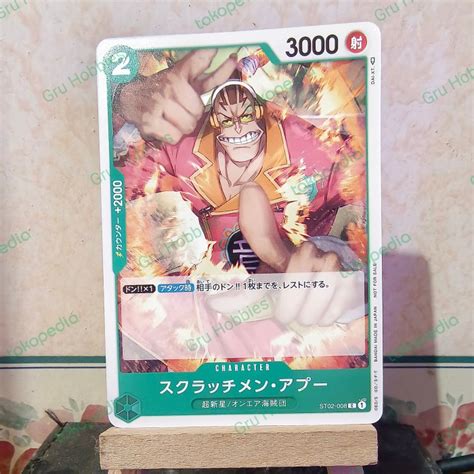 Jual One Piece Card Game Scratchmen Apoo St Promo Parallel