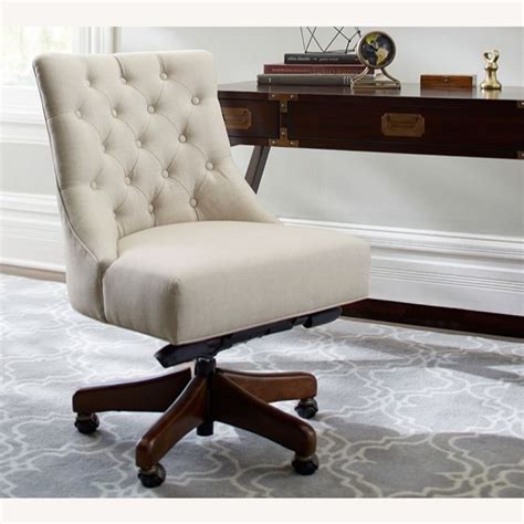 Pottery Barn Hayes Swivel Desk Chair Aptdeco