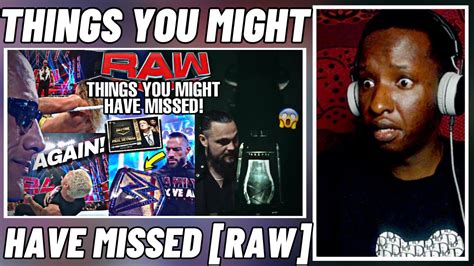 Nasshreacts Things You Might Have Missed Wwe Raw 412024 C