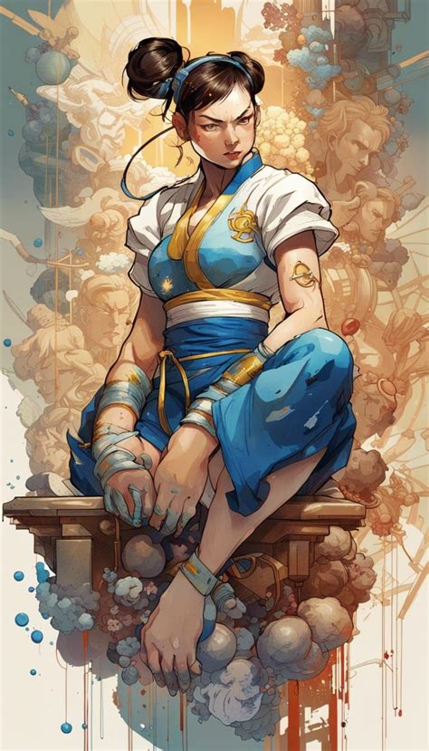 Street Fighter Chun Li Ai Generated Artwork Nightcafe Creator