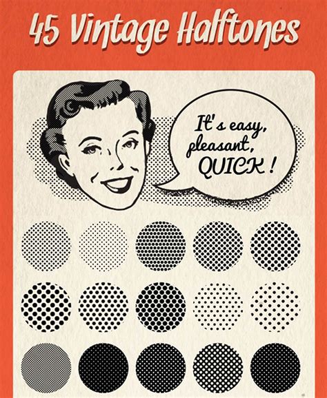 Best Halftone Brushes And Actions For Photoshop And Illustrator