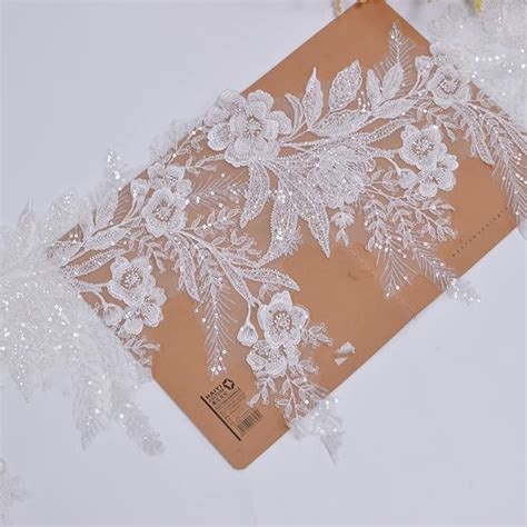 Amazon G Rui Yard Luxury Beaded Embroidery Lace Appliques For