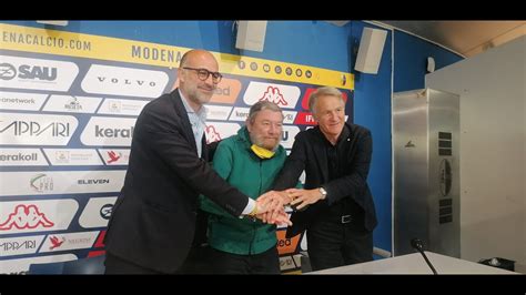 Il Modena In Serie B Conferenza Stampa Del Presidente Del Direttore