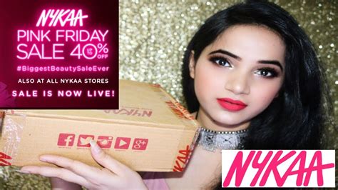 Nykaa Pink Friday Sale Haul Black Friday Haul Makeup Haul Youtube