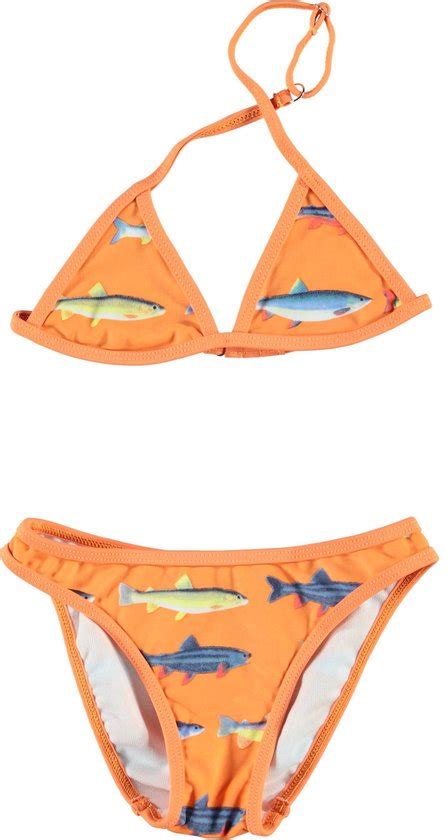 Claesen S Meisjes Bikini Fish Print Maat 152 158 Bol