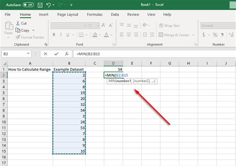 C Mo Encontrar Y Calcular El Rango En Excel