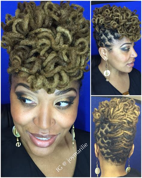 12 Unique Curly Dreads Hairstyles