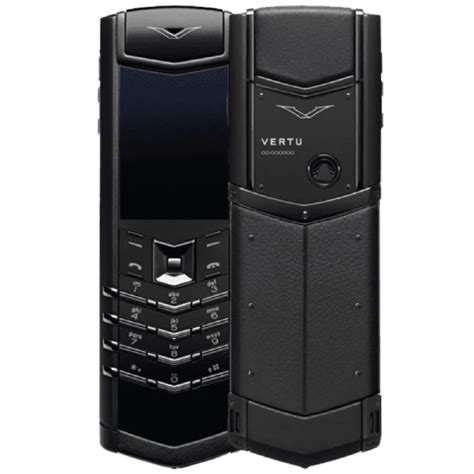 Vertu Signature V Stainless Steel Pure Black Vertu Vi T Nam