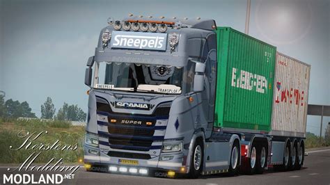 Scania R650 Sneepels Transport Skin ETS 2