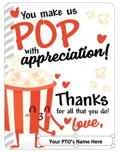 Teacher Appreciation Free Printable Popcorn Tags Freeprintabletag