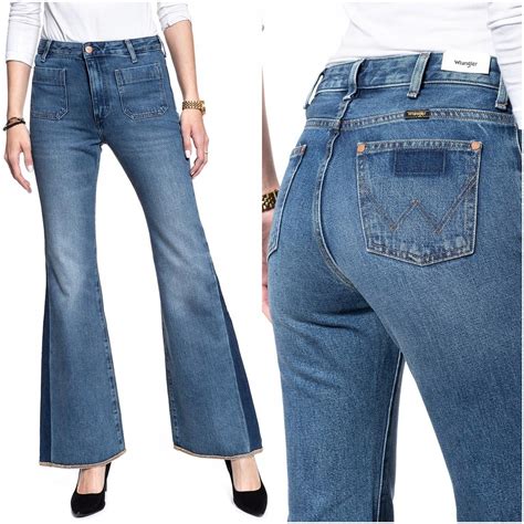 Wrangler Retro Danskie Spodnie Jeansowe W L