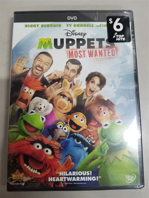 Muppets Most Wanted Blu Ray Cover