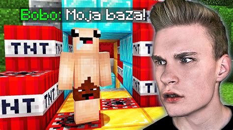 Odkry Em Tajn Baz Bobo I J Zniszczy Em W Minecraft Youtube