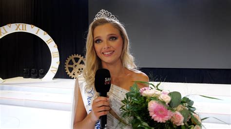 Aliz E Bidaut Est La Nouvelle Miss Rh Ne Alpes Youtube