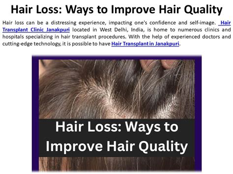 Ppt Improved Hair Quality Less Hair Loss Powerpoint Presentation