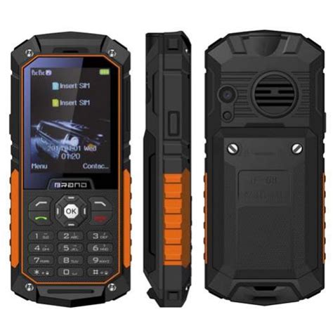 Купить UNIWA S8 - недорогой кнопочный телефон IP68 с фонариком