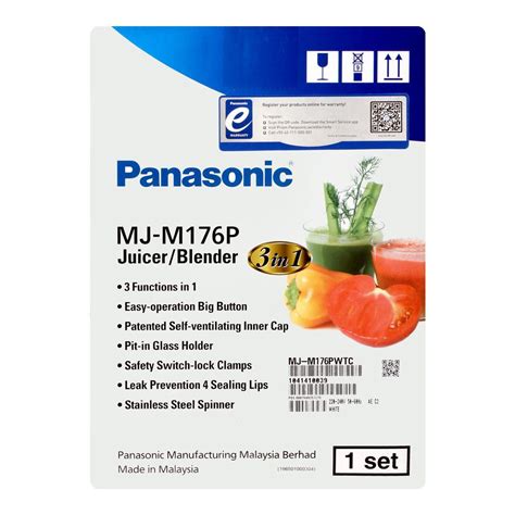 Order Panasonic 3 In 1 Juicer Blender MJ 176P Online At Special Price