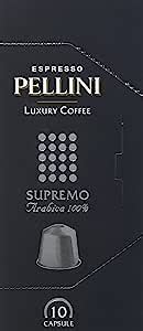 Pellini Luxury Coffee Supremo Arabica Percent Nespresso Compatible