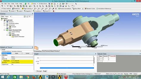 Knuckle Joint Structural Analysis In Ansys Youtube