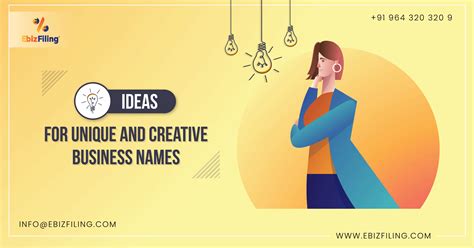 Business Name Ideas- Get your business a unique and creative name