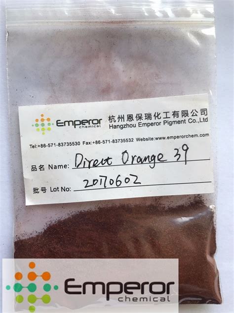 Direct Dyes Orange 39 For Paper Dyeing China Direct Orange 39 And