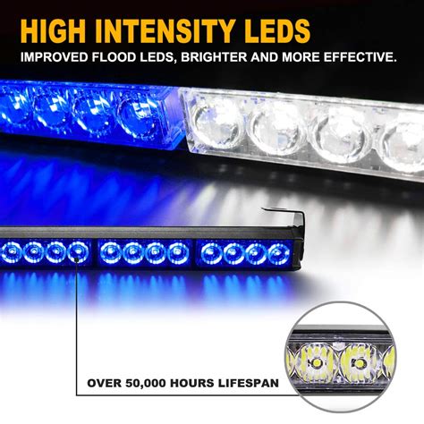 Snapklik Foxcid Led White Blue White Modes Emergency