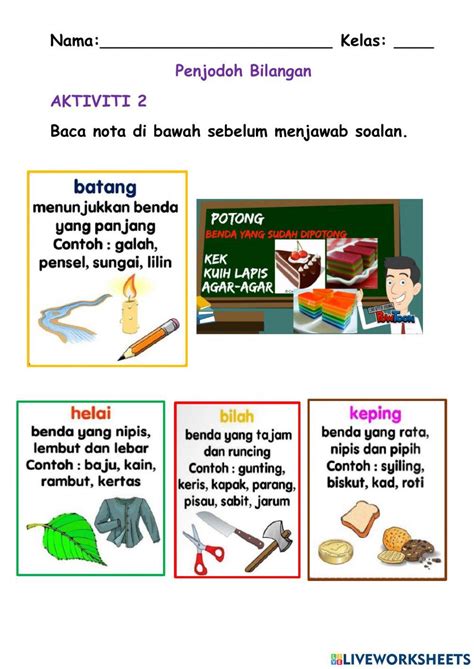 Penjodoh Bilangan Worksheet Nbkomputer