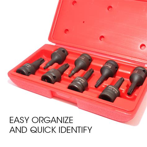 Pcs Impact Torx Bit Socket Set Mm Remax Toolsremax Tools