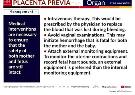 Solution Placenta Previa Studypool