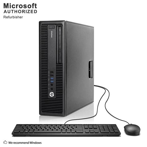 Hp Elitedesk 800 G2 Sff Desktop Intel Quad Core I7 6700 34 Ghz 16 Gb Ddr4 128 Gb Hdd500 Gb