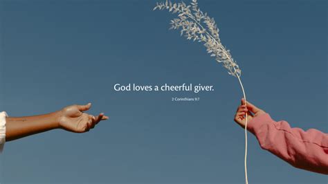 God Loves A Cheerful Giver 2 Corinthians 9 7 Sunday Social