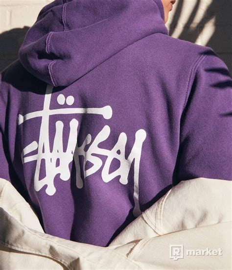 Stüssy Purple Hoodie Refresher Market