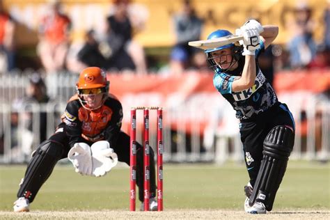 Womens Big Bash League Match Adelaide Strikers Vs Perth