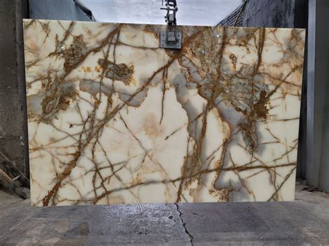 Onyx Slabs Stone Slabs White Golden Onyx Slab Iran