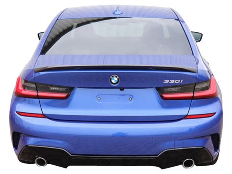 Bmw 3 Series G20 G21 M Performance Sport Gloss Black Rear Diffuser 3 P