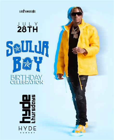 Soulja Boy Birthday 🎂 Album Release 💿 Party 🎉 Tonight Hollywood