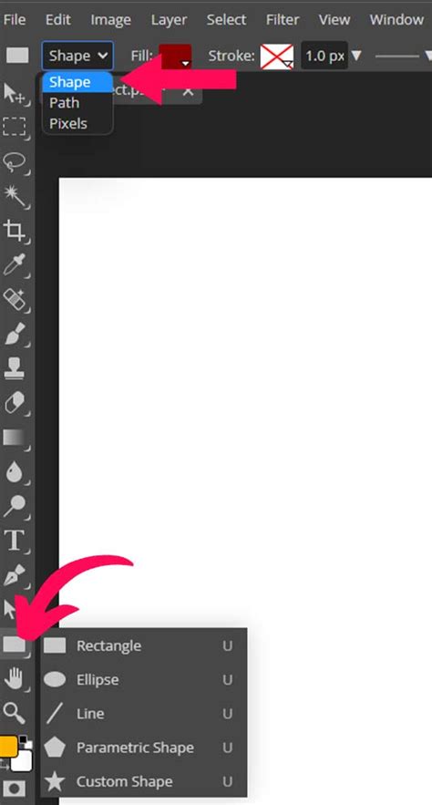 Shapes And Tools In Photopea A Complete Guide Edits 101