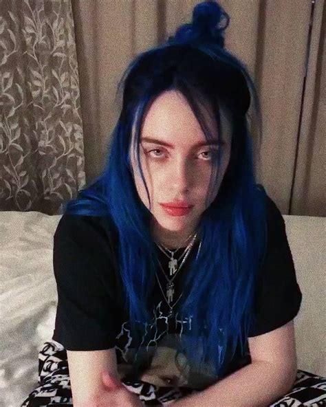 Pin By Alien On Billie Eilish Billie Billie Eilish Blue Hair