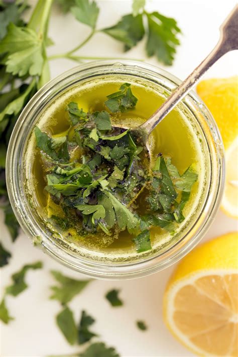 Cleansing Lemon Herb Vinaigrette Recipe Vinaigrette Lemon Herb