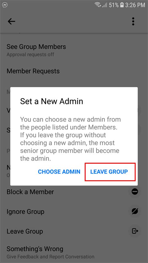 How To Leave A Group In Facebook Messenger