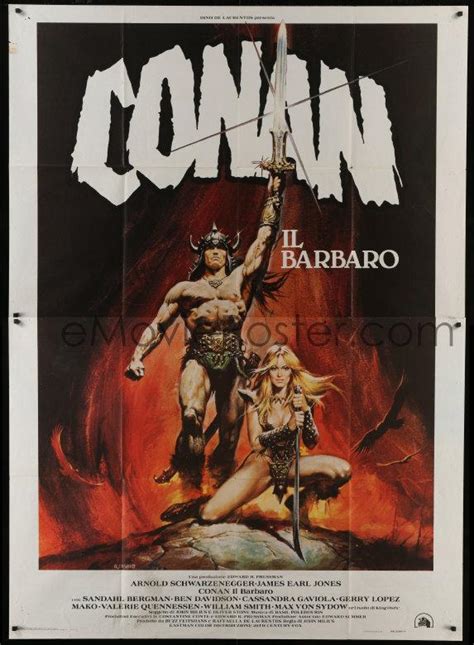 Conan The Barbarian Italian P Art Of Arnold Schwarzenegger Sexy