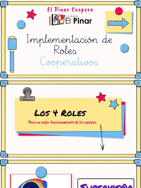 Implementación De Roles Aprendizaje Cooperativo Pdf