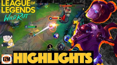 Wild Rift Orianna Best Gameplay Highlights Compilation League Of Legends Alpha Youtube