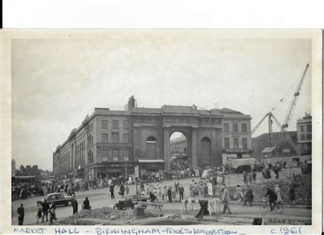 Old Market Hall, Bull Ring Market, Birmingham 1961 | City of birmingham ...