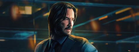 Keanu Reeves from John Wick 4K wallpaper download